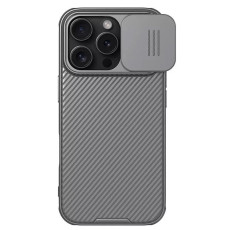 Карбонова накладка Nillkin CamShield Pro для Apple iPhone 16 Pro (6.3') Titanium Gray  (ITS-L-00000073658_5)