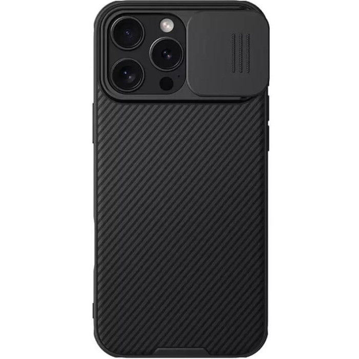 Карбонова накладка Nillkin CamShield Pro для Apple iPhone 16 Pro Max (6.9') Black