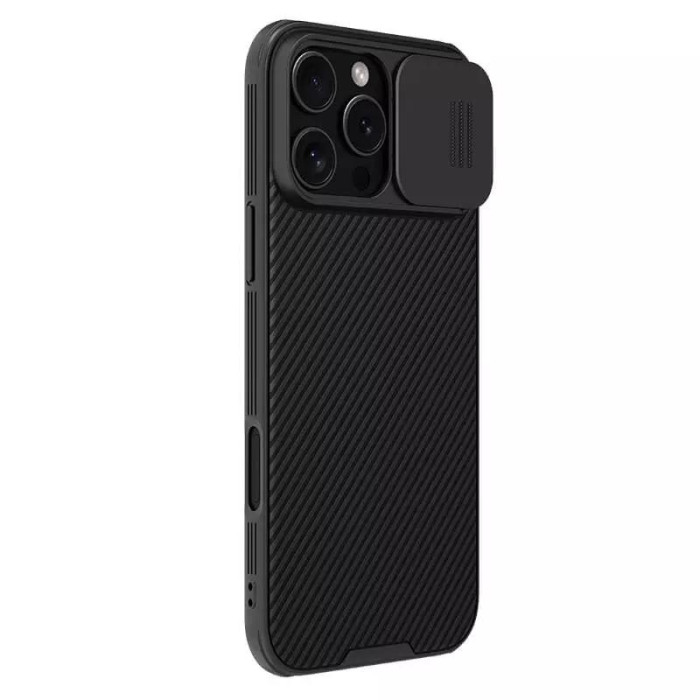 Карбонова накладка Nillkin CamShield Pro для Apple iPhone 16 Pro Max (6.9') Black