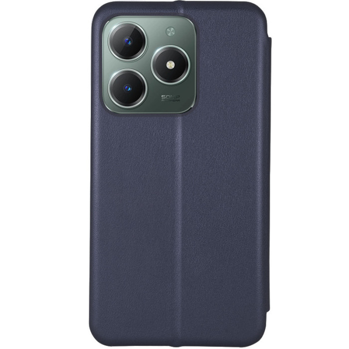 Шкіряний чохол-книжка Classy для Realme Note 50 5G Темно-синій
