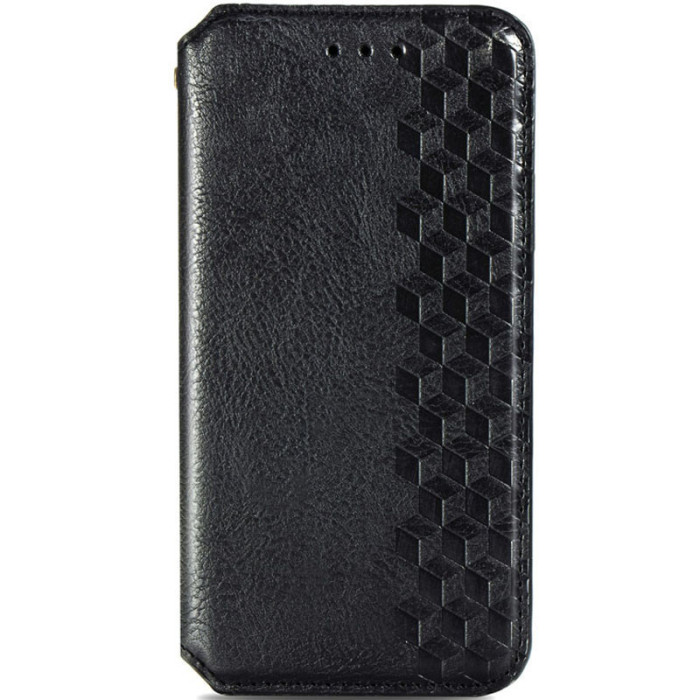 Шкіряний чохол-книжка GETMAN Cubic (PU) для Xiaomi Redmi Note 10 5G/Poco M3 Pro Чорний