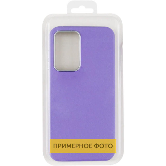 Шкіряний чохол Leather Case Metal Buttons для Xiaomi Redmi A3 Light Purple