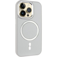 Шкіряний чохол SnapCase з Magnetic Fit для Apple iPhone 14 Pro  Grey