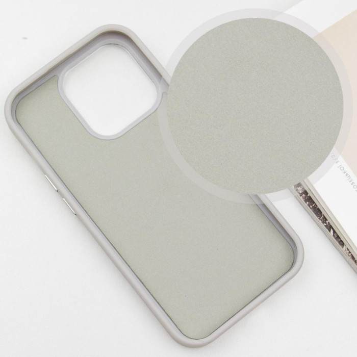 Шкіряний чохол SnapCase with MagSafe для Apple iPhone 14 Pro  Grey