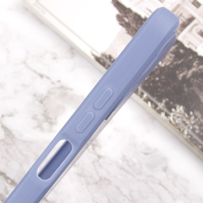 Силіконовий чохол Candy Full Camera для Oppo A58 4G Блакитний/Mist blue