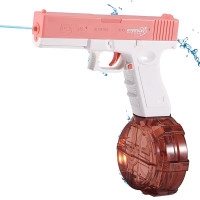 Водяний акумуляторний пістолет Glock Water Gun (250ml) with lithium battery Pink  (ITS-L-00000070617_2)