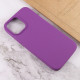 Чохол Silicone Case Full Protective (AA) NO LOGO для Apple iPhone 15 Pro  Фіолетовий/Grape