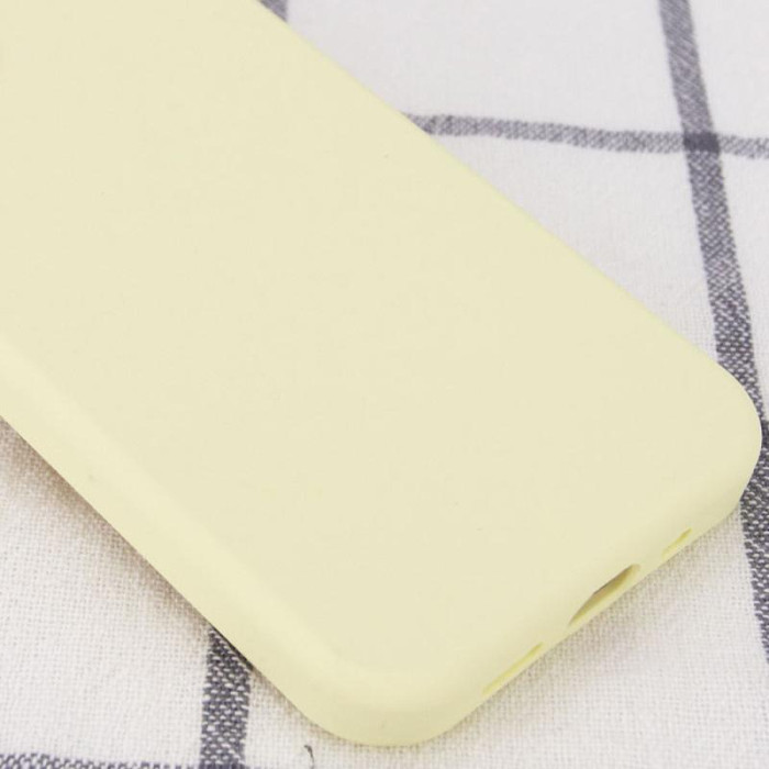 Чохол Silicone Case Full Protective (AA) NO LOGO для Apple iPhone 16  Жовтий/Mellow Yellow