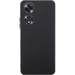 Чохол TPU GETMAN Liquid Silk Full Camera для Oppo A60 4G Чорний/Black  (ITS-L-00000077920_15)