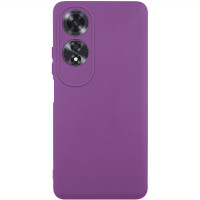 Чохол TPU GETMAN Liquid Silk Full Camera для Oppo A60 4G Фіолетовий/Grape  (ITS-L-00000077920_19)