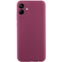 Чохол TPU GETMAN Liquid Silk Full Camera для Samsung Galaxy A06 Бордовий/Marsala  (ITS-L-00000074074_1)