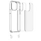 Чехол TPU Transparent with Straps для Apple iPhone 15 