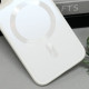Чохол TPU+Glass Sapphire Midnight with MagSafe для Apple iPhone 15 Plus Білий/White