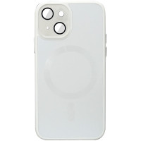 Чохол TPU+Glass Sapphire Midnight with MagSafe для Apple iPhone 15 Plus Білий/White  (ITS-L-00000066640_1)