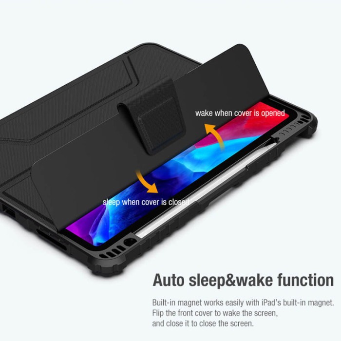 Чохол-книжка Nillkin Bumper Pro для Apple iPad Pro 12.9' (2020-2022)/Air 13' (2024-25) Black