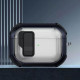 Футляр протиударний Locking Button для навушників Airpods Pro 2/Pro Blue