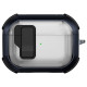 Футляр протиударний Locking Button для навушників Airpods Pro 2/Pro Blue