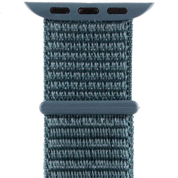 Ремінець Nylon для Apple Watch 38/40/41/42mm(ser.10) Зелений/Pine green