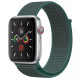 Ремінець Nylon для Apple Watch 38/40/41/42mm(ser.10) Зелений/Pine green