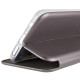 Шкіряний чохол-книжка Classy для Oppo A3 4G/A3x 4G/ A40m Сірий