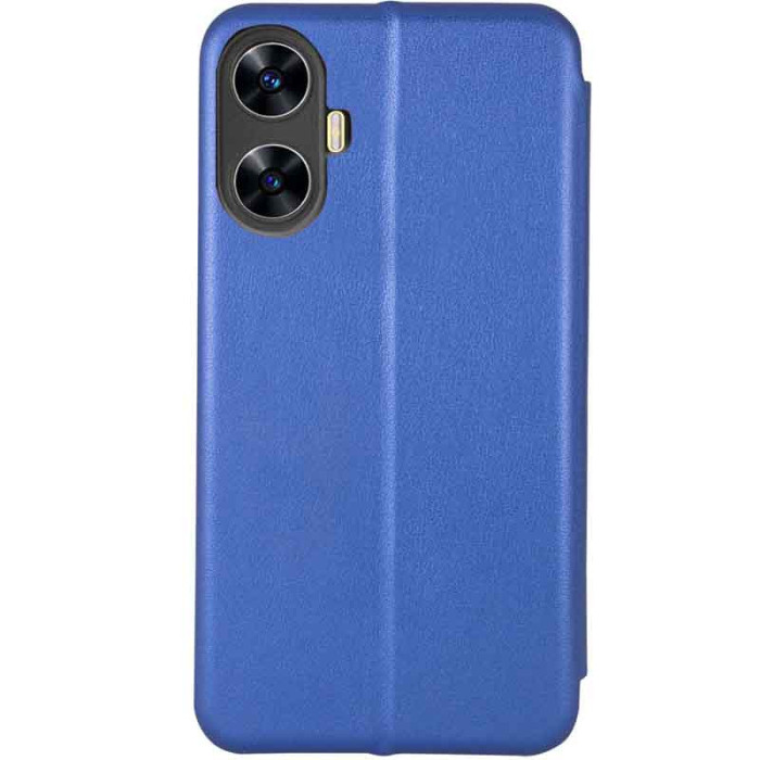 Шкіряний чохол-книжка Classy для Realme C55 Синій  (ITS-L-00000065566_7)
