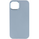 TPU чохол Bonbon Metal Style для Apple iPhone 14 Plus Блакитний/Mist blue