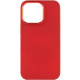 TPU чохол Bonbon Metal Style для Apple iPhone 14 Pro Max Червоний/Red