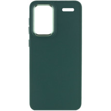 TPU чохол Bonbon Metal Style для Xiaomi Redmi Note 13 Pro+ Зелений/Army green