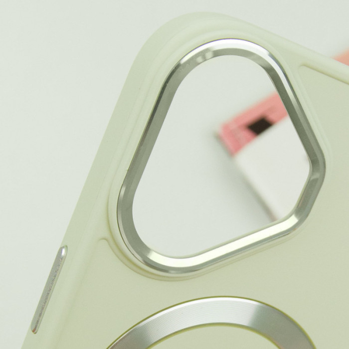 TPU чехол Bonbon Metal Style with MagSafe для Apple iPhone 16 