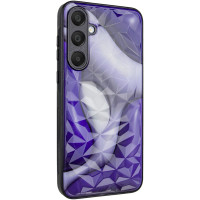 TPU+PC чохол Prisma BubbleGum для Samsung Galaxy S24 FE 3D Blue  (ITS-L-00000075803_1)