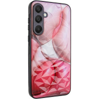 TPU+PC чохол Prisma BubbleGum для Samsung Galaxy S24 FE 3D Pink  (ITS-L-00000075803_4)