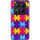TPU+PC чохол Prisma Fluffie для Xiaomi Redmi Note 14 Pro 5G Puzzle