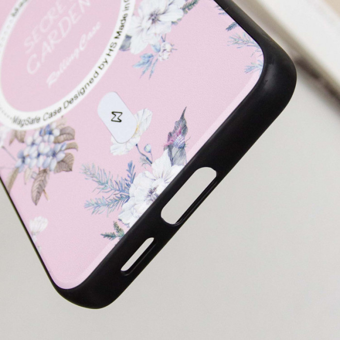 TPU+PC чохол Secret Garden with MagFit для Samsung Galaxy S24+ Pink