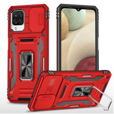 Ударостійкий чохол Camshield Army Ring для Samsung Galaxy M53 5G Червоний/Red