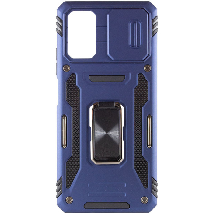 Ударостійкий чохол Camshield Army Ring для Xiaomi Poco X5 Pro 5G/Note 12 Pro 5G Синій/Navy  (ITS-L-00000064646_6)
