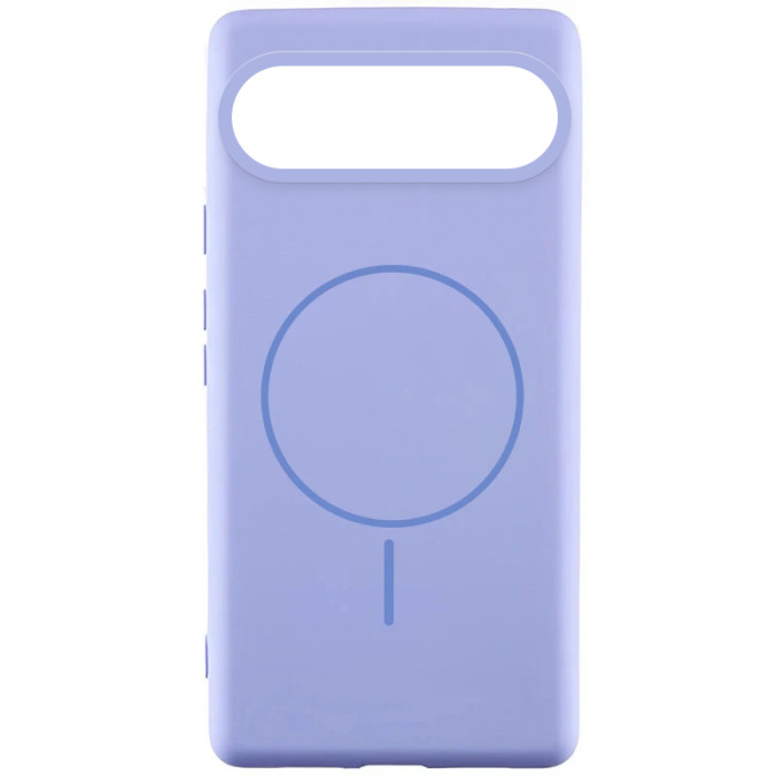 Чохол Silicone Cover Lakshmi (AA) з Magnetic Fit для Google Pixel 9/9 Pro Бузковий/Dasheen