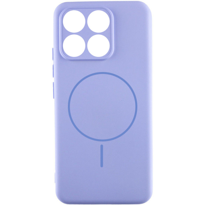 Чохол Silicone Cover Lakshmi Full Camera (AA) з Magnetic Fit для Motorola Edge 70 Бузковий/Dasheen