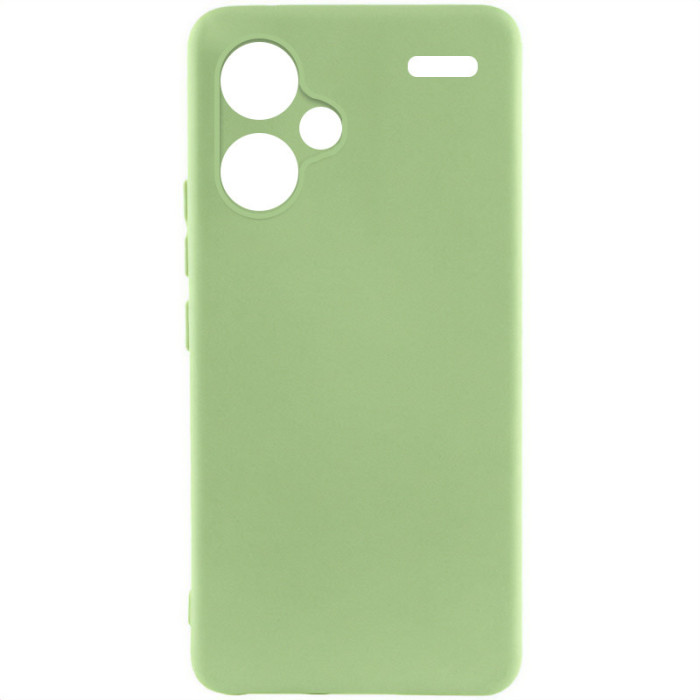 Чохол Silicone Cover Lakshmi Full Camera (A) для Xiaomi Redmi Note 13 Pro+ Зелений/Pistachio