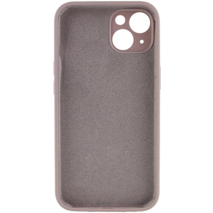 Чохол Silk Full Camera Protective (AA) NO LOGO для Apple iPhone 13  Сірий/Lavender
