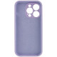 Чохол Silk Full Camera Protective (AA) NO LOGO для Apple iPhone 14 Pro Max Бузковий/Lilac