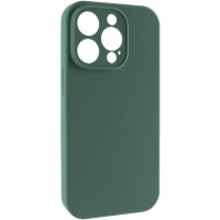 Чохол Silk Full Camera Protective (AA) NO LOGO для Apple iPhone 14 Pro  Зелений/Pine green