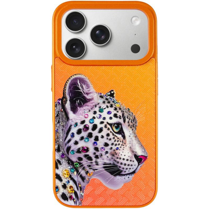 Чохол TPU+PC Crystal Hunt with MagSafe для Apple iPhone 17 Pro (6.3') Orange