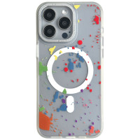 Чохол TPU+PC Flush with MagSafe для Samsung Galaxy S25 Ultra White  (ITS-L-00000078773_10)