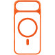 Чохол TPU+PC GETMAN Moon Clear з MagSafe для Apple iPhone 17 Air  Orange