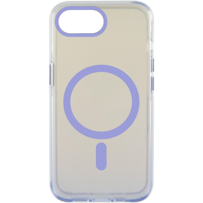 Чохол TPU+PC Phantom with MagSafe для Apple iPhone 16e  Lilac