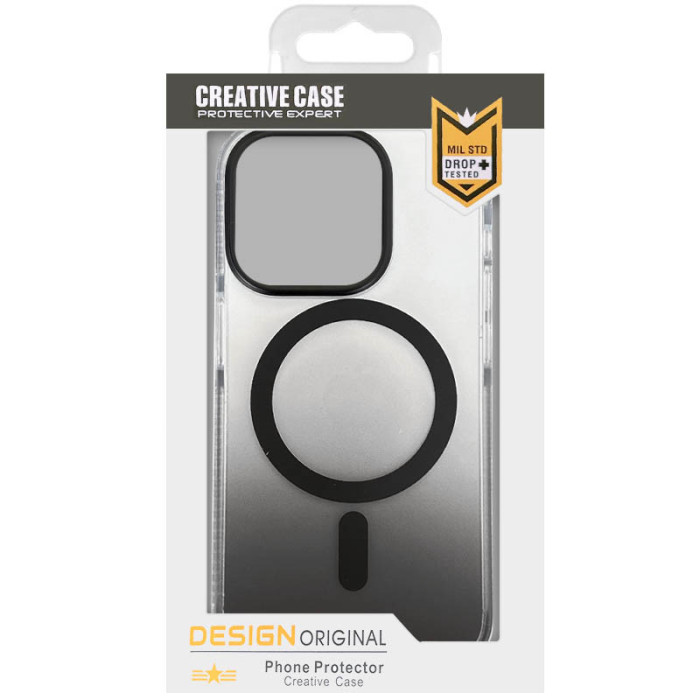 Чохол TPU+PC Phantom з Magnetic Fit для Apple iPhone 14 Pro  Black