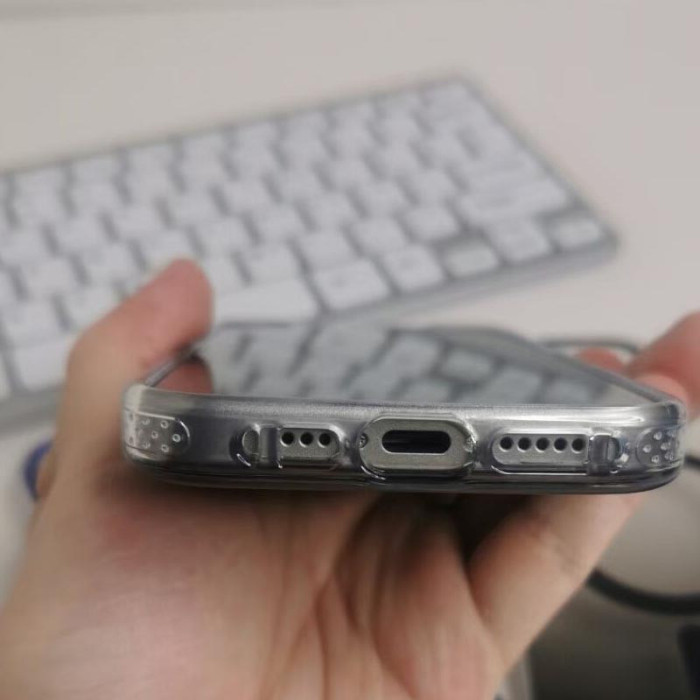 Чохол TPU+PC Shadow with MagSafe для Apple iPhone 15  Black