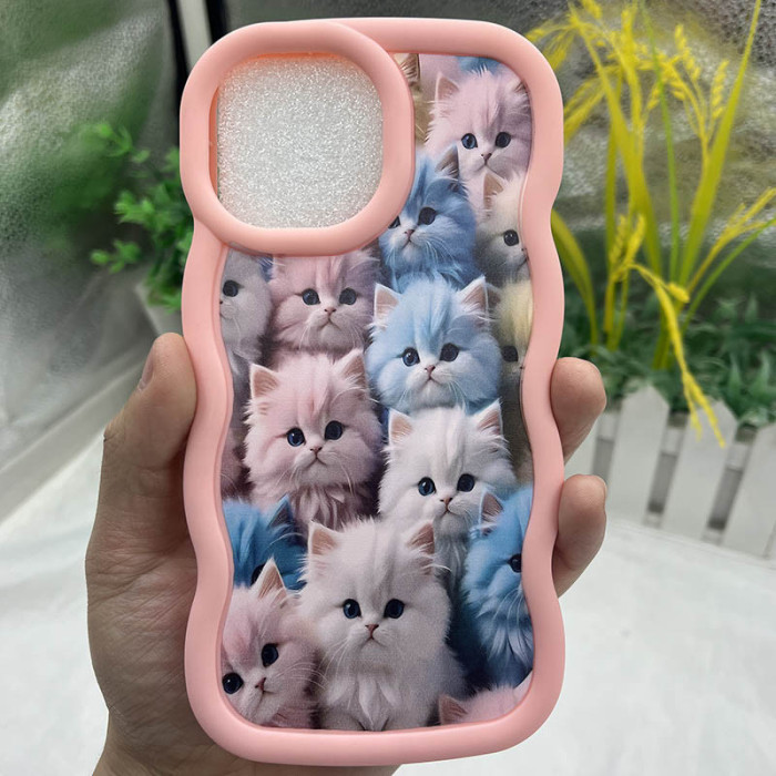 Чохол TPU Cloudy Pictures для Apple iPhone 15 Pro  Kittens