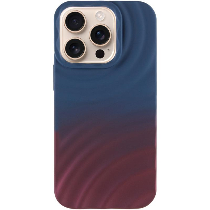 Чохол TPU ColorWave для Apple iPhone 14 Pro  Navy Blue/Plum