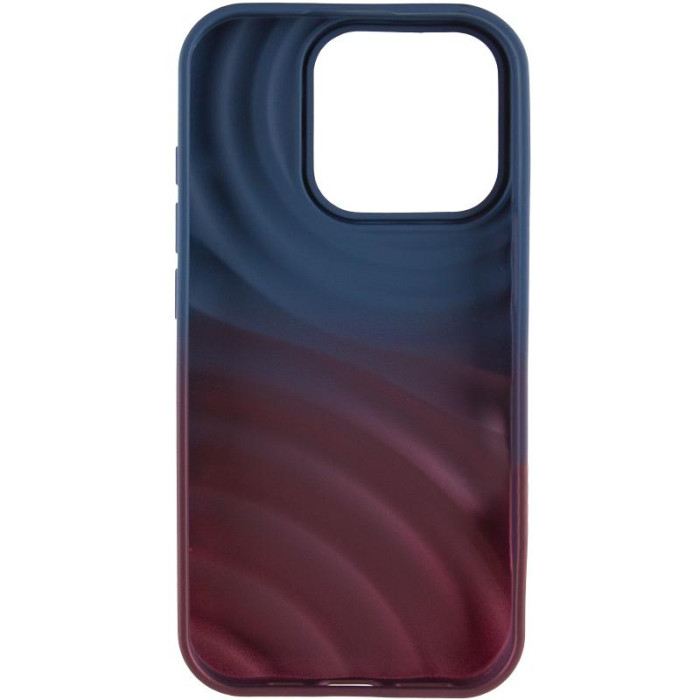 Чохол TPU ColorWave для Apple iPhone 14 Pro  Navy Blue/Plum